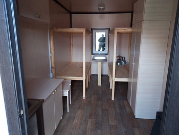 На Аргуте оборудованы жилые модули для сотрудников национального парка 
