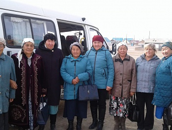  БУ РА «УСПН Кош-Агачского района»  19 октября  в рамках  месячника пожилого человека   организовала экскурсию  по музеям «Добрый автобус»